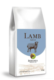 BOHEMIA PREMIUM Adult Lamb 10kg, Jehněčí granule pro dospělé psy