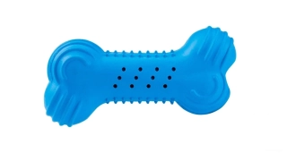 Chladící kost pro psa z přírodní gumy 11cm