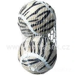 Tenisák pro psa 6cm 2ks hnědý