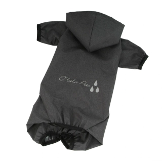 Pláštěnka pro psy - kombineza Šedá S
