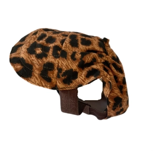 Kšiltovka pro psa hnědá