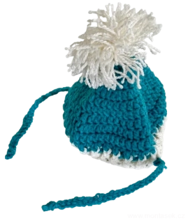 Háčkovaná zimní čepice pro psa, více barev