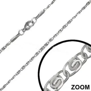 Řetízek ocel šnek 04