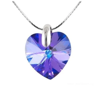 Přívěsek srdce Swarovski krystal