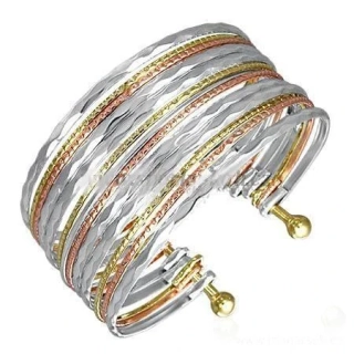 Náramek široký barevný 45