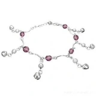 Módní náramek s korálky, přívěsky 81