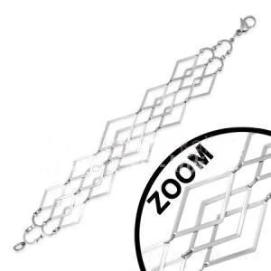 Náramek chirurgická ocel široký 32