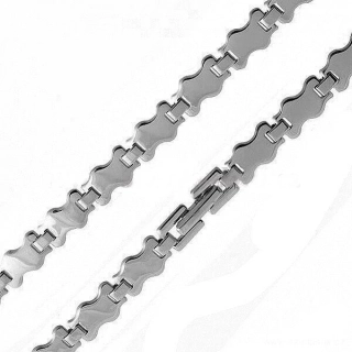 Náramek ocel destičky 56