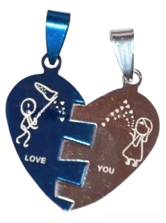 Přívěsky pro páry barevné 41