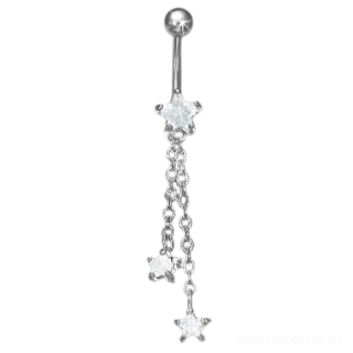 Piercing ocel hvězdičky 13