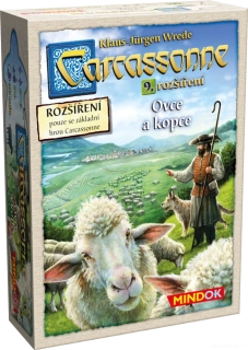 Carcassonne: Ovce a kopce