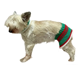 Pletená sukně pro psy