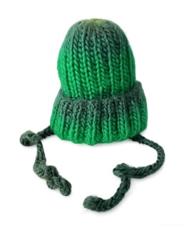 Zimní čepice pro psy zelená
