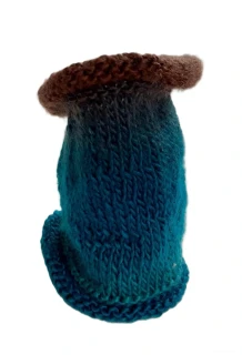 Zimní nákrčník pro psy ručně pletený