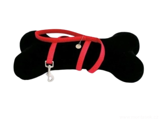 Červené vodítko 10mm Vanity