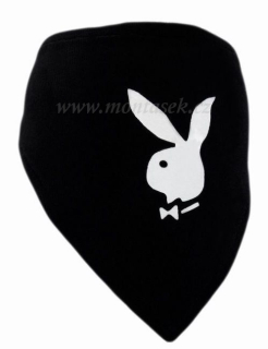 Šátek pro malého psa černý 21-24cm