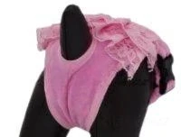 Hárací kalhotky fenky růžové 30-38cm