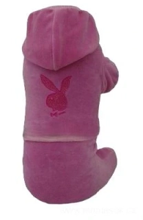 Tepláková souprava pro psy růžová 30-34cm