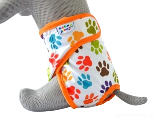 Hárací, inkontinenční kalhotky pro fenky 22-33cm